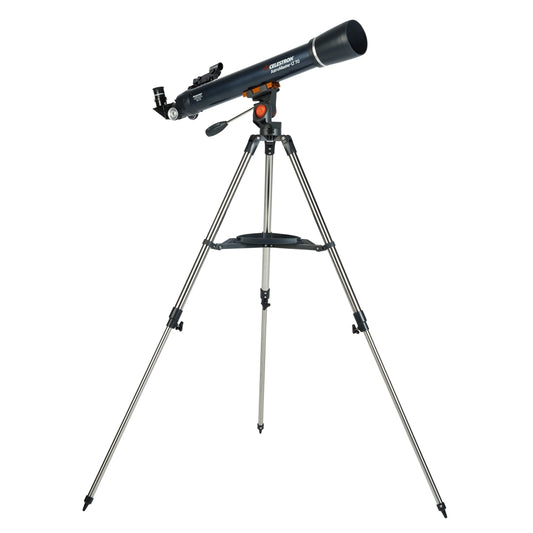 Astromaster 70AZ LT Refractor Telescope Kit with Smartphone Adapter and Bluetooth Remote